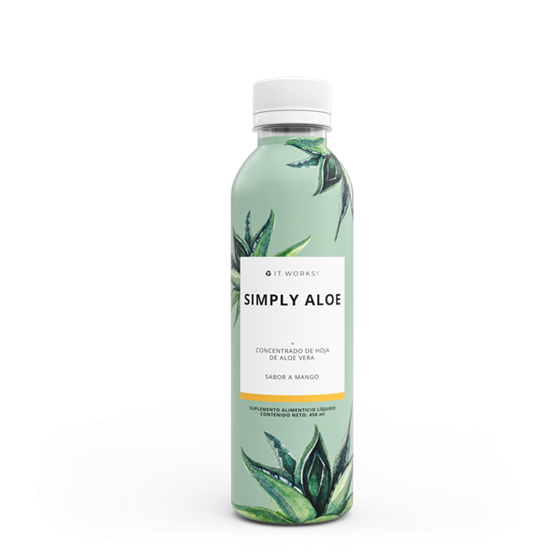 Simply Aloe · Mango · imagen de referencia de la presentación