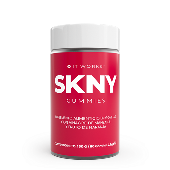 SKNY Gummies · imagen de referencia de la presentación